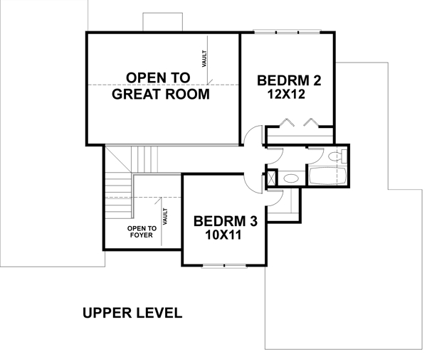 Upper Level Floorplan